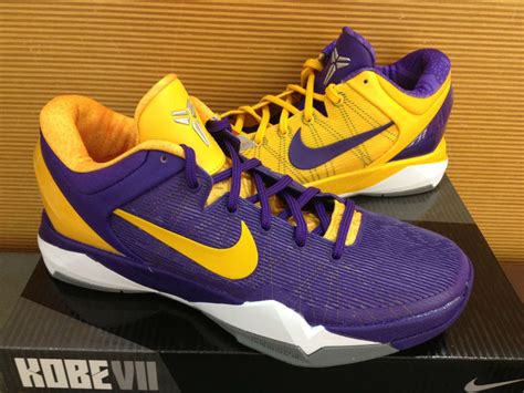 nike kobe sneakers lakers colorways